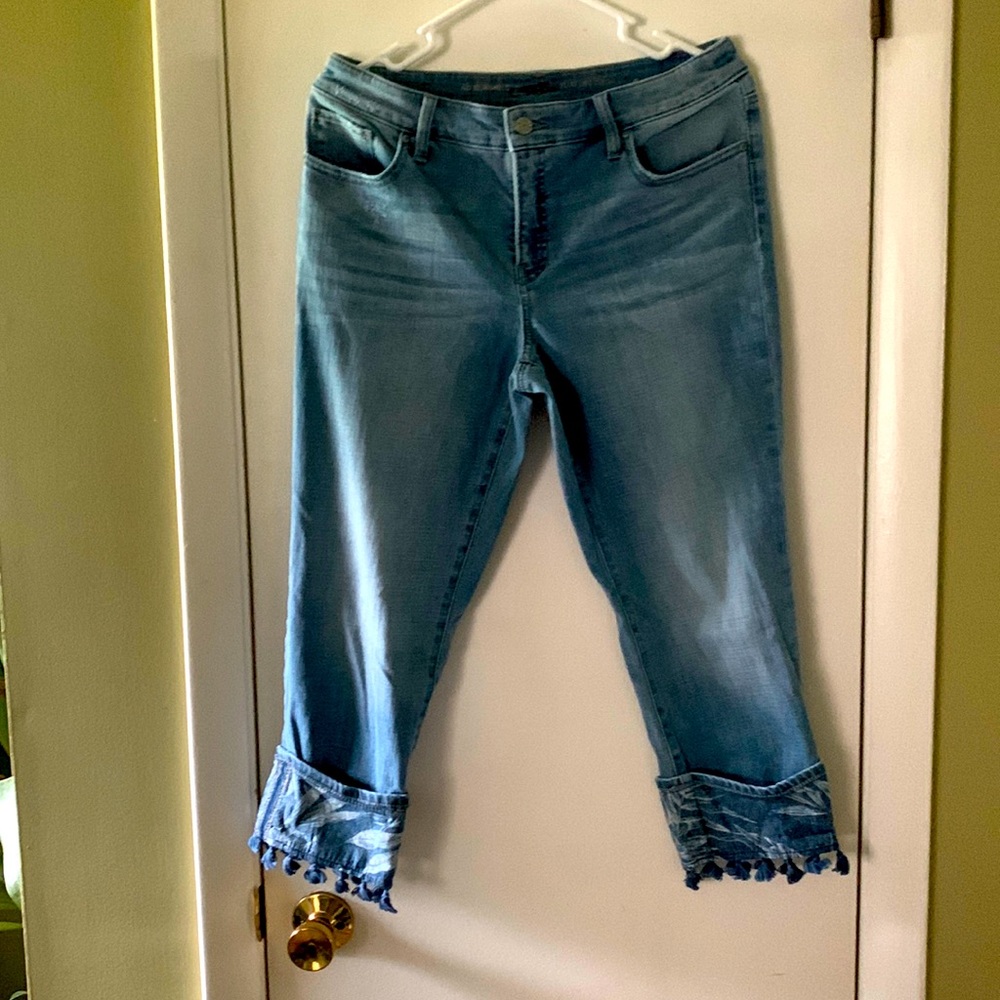 Cropped jeans